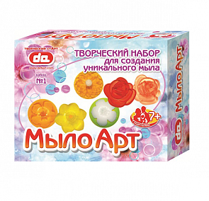 Набор мыло Арт - Цветы (Дети АРТ, да10001sim)